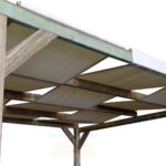 Pérgola Maciza 4x3 con Toldo Fijo